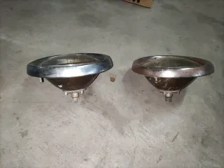 Faros y cerquillos Seat 850.