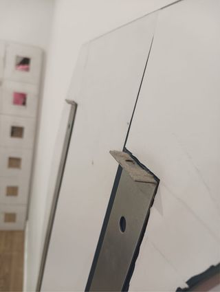 Espejo Ondulado Decorativo con anclajes