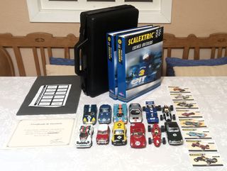 Maletín Scalextric Coches Míticos