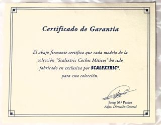 Maletín Scalextric Coches Míticos