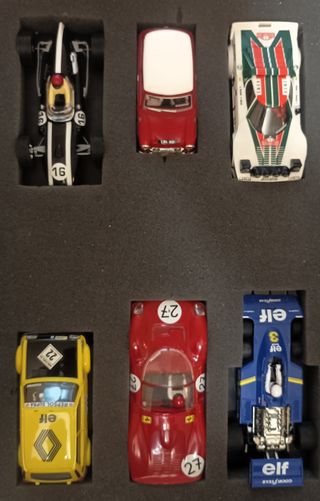 Maletín Scalextric Coches Míticos