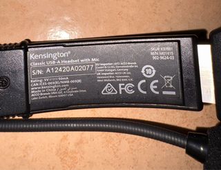 Auriculares con micrófono USB