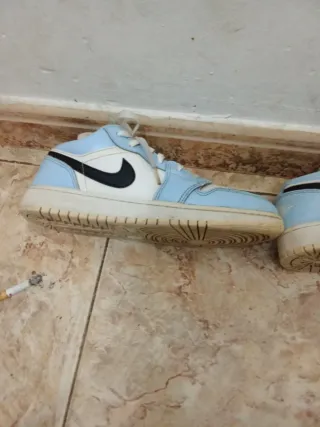 Zapatillas Nike Air Jordan 1 Azul Blanco