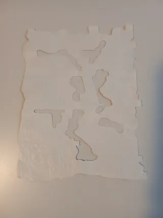 Juego de figuras de papel infantiles vintage