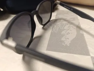 Gafas de sol Quebramar azuladas y negras