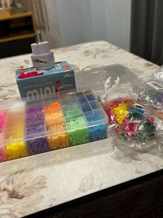 Set Hama Beads con Plancha y Adaptador