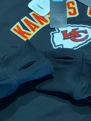 Sudadera Kansas City Chiefs Mujer Pro Standard Neg