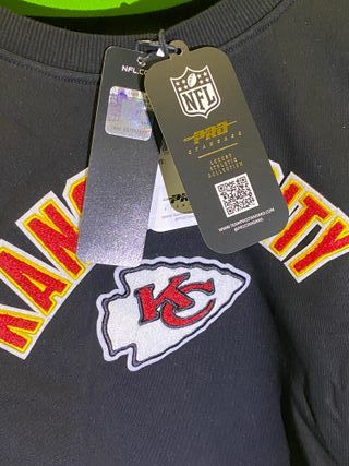 Sudadera Kansas City Chiefs Mujer Pro Standard Neg