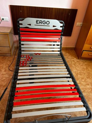 Base Cama Articulada ERGO Metal y Madera