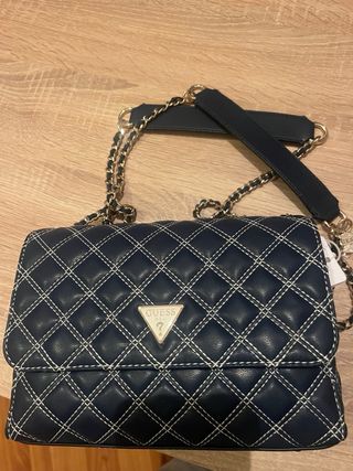 Bolso Guess azul Acolchado