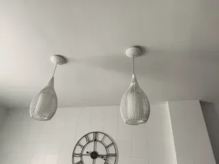 Conjunto de 2 lámparas colgantes