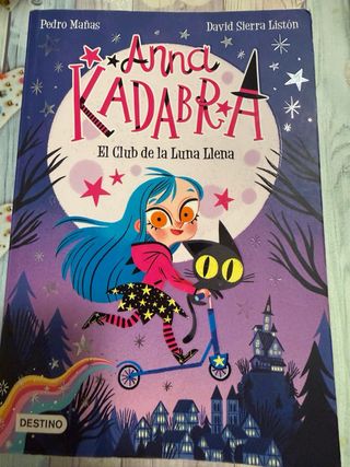 Anna Kadabra, libros 1, 4, 5 y 10