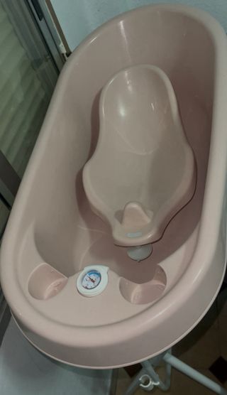 Bañera bebé BEBEJOU rosa