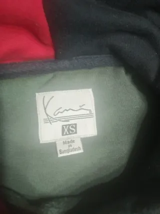 Sudadera Karl Kani Roja, Verde y Azul