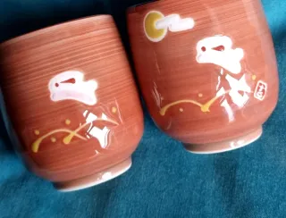 Coppia tazzine Arita ceramica