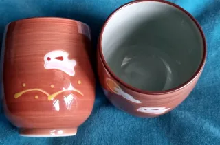 Coppia tazzine Arita ceramica