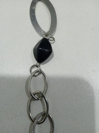 Collar con pulsera y anillos