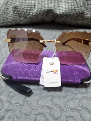 Gafas d Gafas de sol mujer marrones