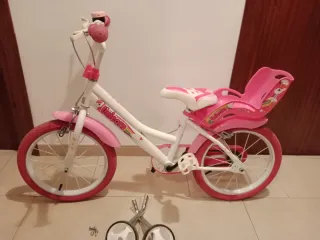 Bicicleta infantil unicornio 16 pulgadas