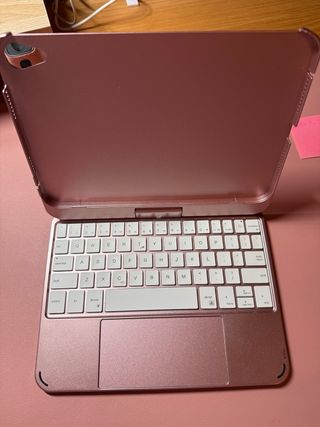 Funda Teclado iPad Mini 6/7 Rosa