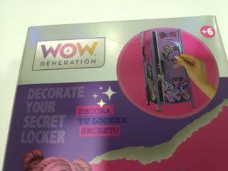 Taquilla Metálica Infantil wow generation