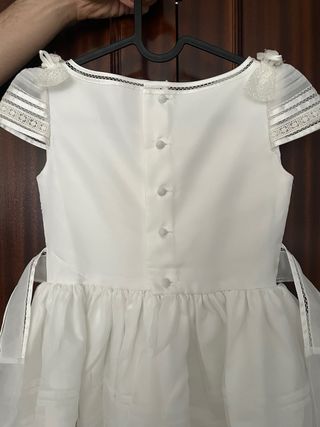 Vestido de Comunión Blanco roto