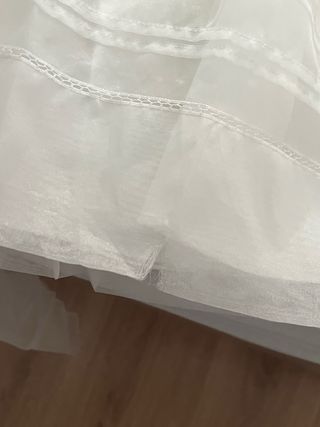 Vestido de Comunión Blanco roto
