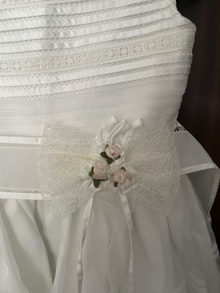 Vestido de Comunión Blanco roto