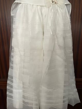 Vestido de Comunión Blanco roto