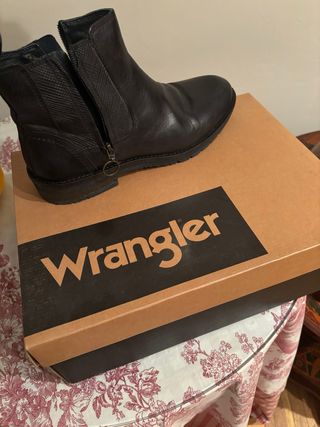 Botines Hombre Negros Wrangler Talla 42