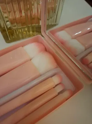 Estuche de viaje para pinceles de maquillaje