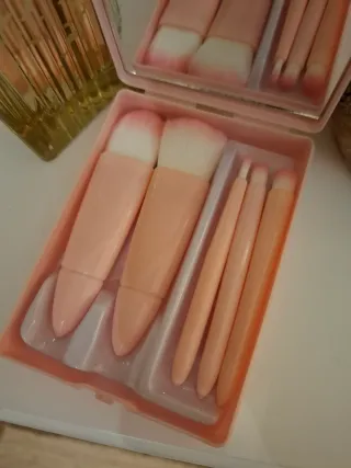 Estuche de viaje para pinceles de maquillaje