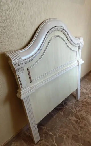 Cabecero de madera para cama de 90