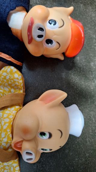 Marionetas 3 Cerditos y el lobo de Famosa