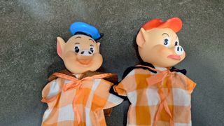 Marionetas 3 Cerditos y el lobo de Famosa