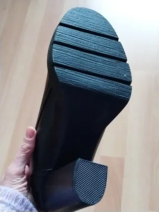 Zapatos negros de tacón