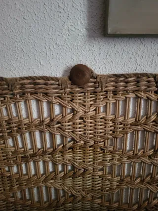 Cabecero Mimbre Artesanal a Medida