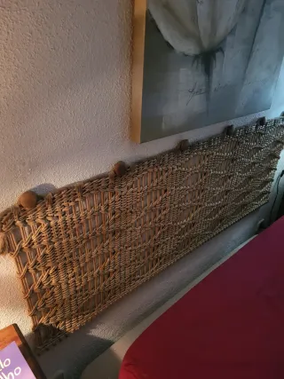 Cabecero Mimbre Artesanal a Medida