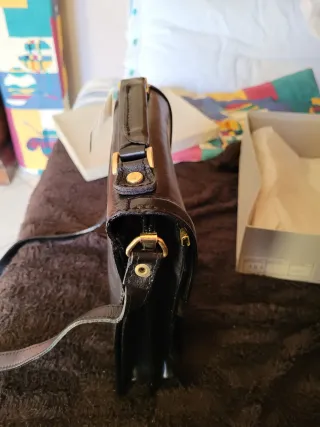 Borsello uomo in pelle nero