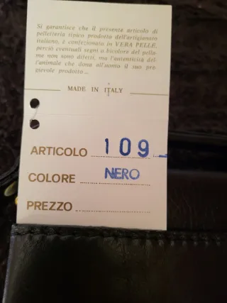 Borsello uomo in pelle nero