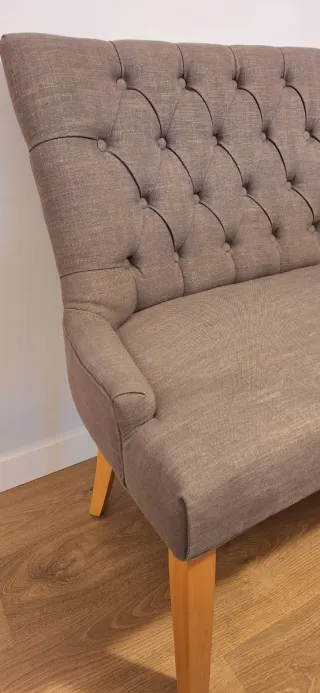 Banco de comedor tapizado