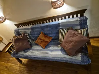 Sofá de madera para terraza