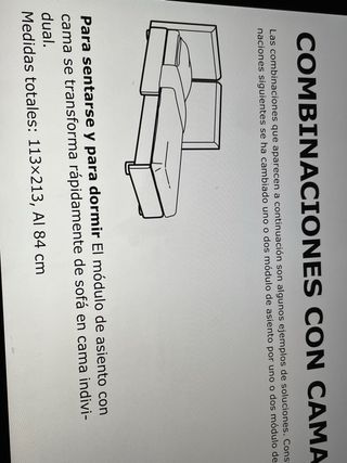 Butaca cama individual gris