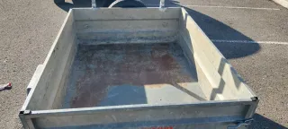 Remolque de carga galvanizado