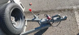 Remolque de carga galvanizado