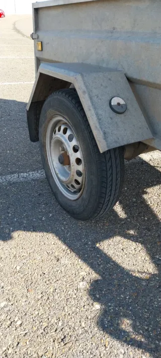 Remolque de carga galvanizado