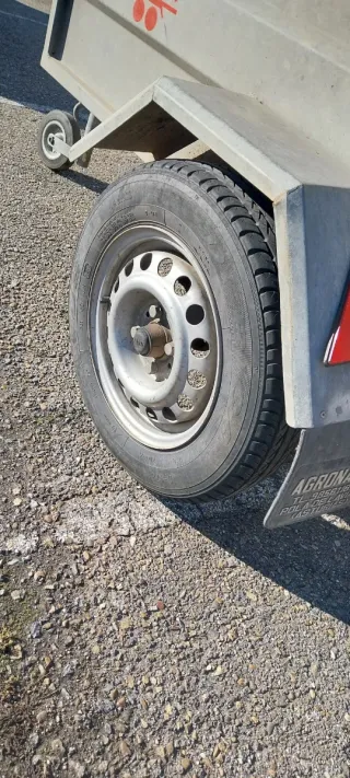 Remolque de carga galvanizado