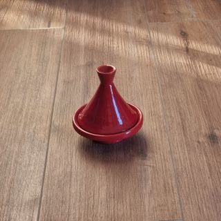 Tajine Rosso Piccolo 12cm Fatto a Mano