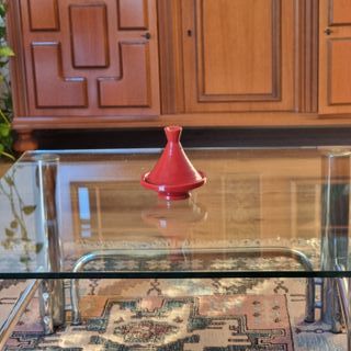 Tajine Rosso Piccolo 12cm Fatto a Mano