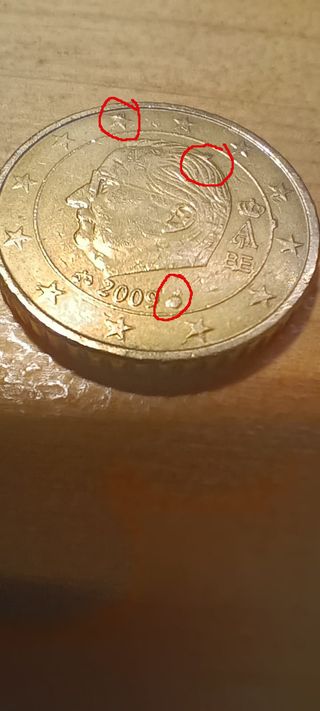 Moneda 50 Céntimos Euro Belga